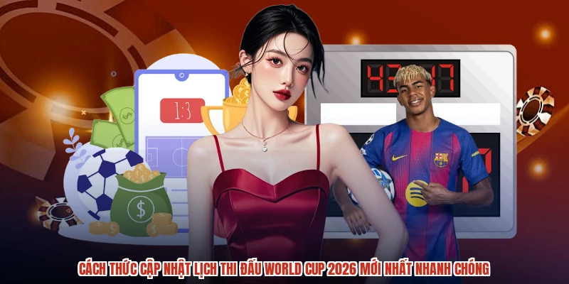 Cách thức cập nhật lịch thi đấu World Cup 2026 mới nhất nhanh chóng