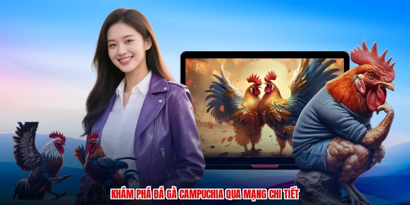 Khám phá đá gà Campuchia qua mạng chi tiết