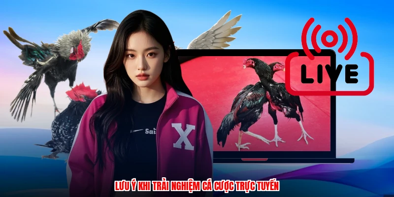 Lưu ý khi trải nghiệm cá cược trực tuyến