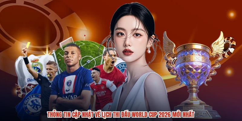 Thông tin cập nhật về lịch thi đấu World Cup 2026 mới nhất