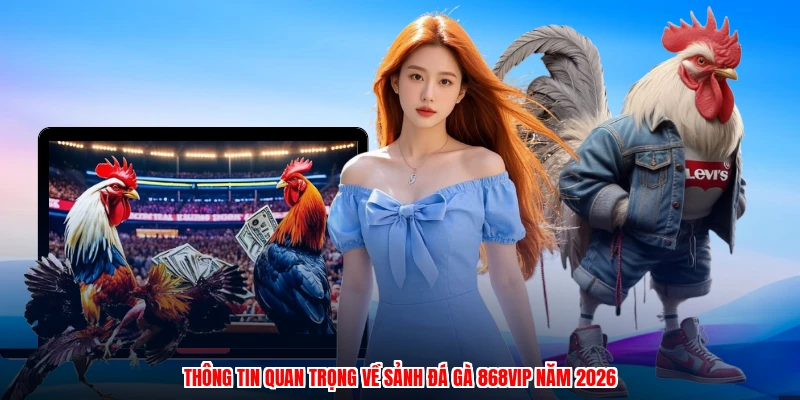 Thông tin quan trọng về sảnh đá gà 868VIP năm 2026